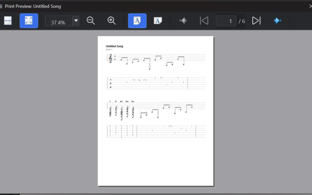 Guitar Tab Studio screenshot 3