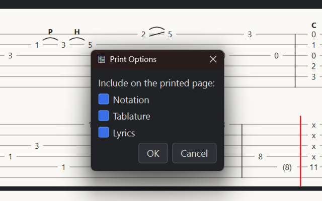 Guitar Tab Studio screenshot 4