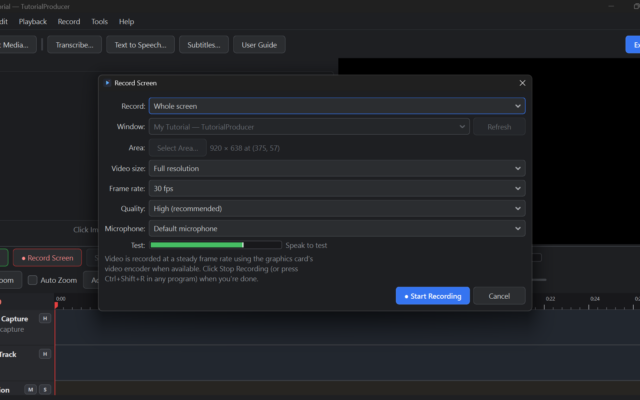Tutorial Producer screenshot 5