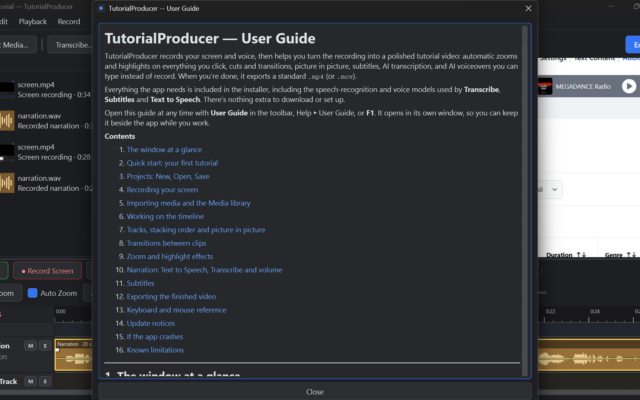 Tutorial Producer screenshot 10