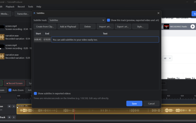 Tutorial Producer screenshot 9